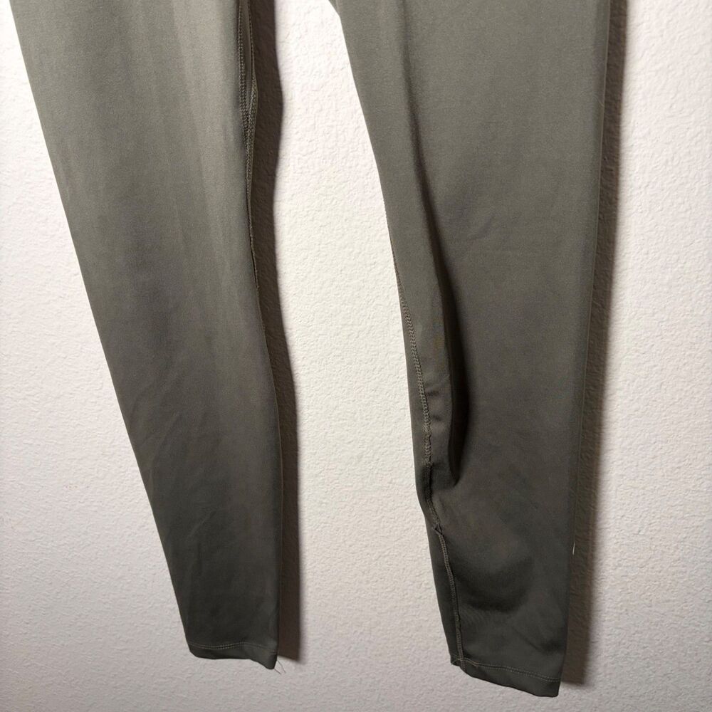 Nike Leggings Women's Small Green Olive Pull On Dri-Fit Athletic Active - Picture 4 of 8
